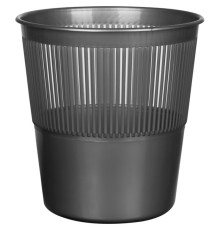 Корзина для мусора OfficeClean 9 литров, сетчатая, серая