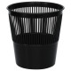 Корзина для мусора СТАММ 9 литров, сетчатая, черная