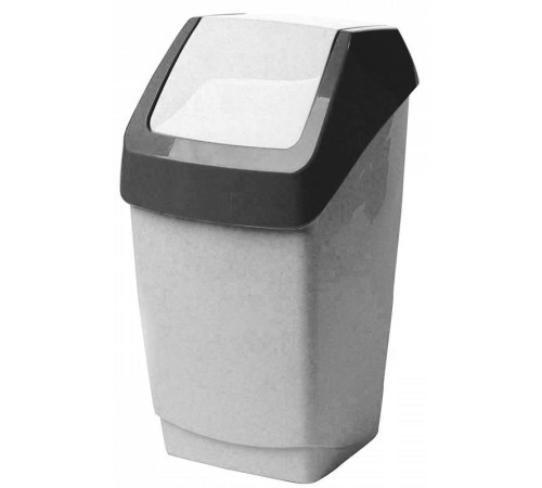 Корзина ХАПС для мусора , 25 литров, серая