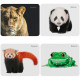 Коврик для мыши Defender "Wild Animals" 220x180x2 мм
