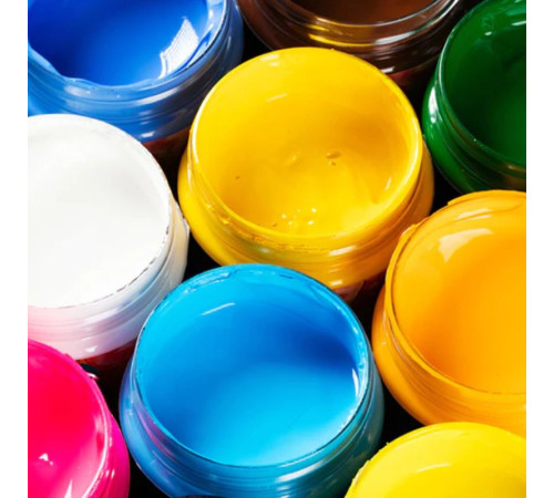 Краска акриловая DELI художественная, глянцевая, 100 мл., сырая умбра, банка