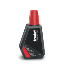 Краска штемпельная TRODAT, 28 мл, красная