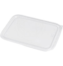 Крышка для контейнера, 186х132, прозрачная, 100шт/уп