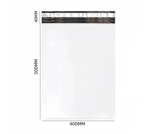 Курьер-пакет стандарт, без печати 400х500+40к/5/т