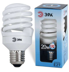 Лампа энергосберегающая ЭРА, 20 Вт (100 Вт) дневной свет