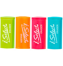 Ластик DELI " i Select", треугольный, ассорти (35х15х15 мм)