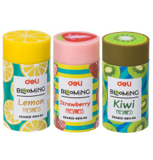 Ластик DELI "Blooming", ассорти (22х43 мм)