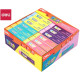 Ластик DELI "Comiko", прямоугольный, ассорти, 60х15х15 мм