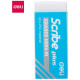 Ластик DELI "Scribe Plus", белый (60х24х12 мм)