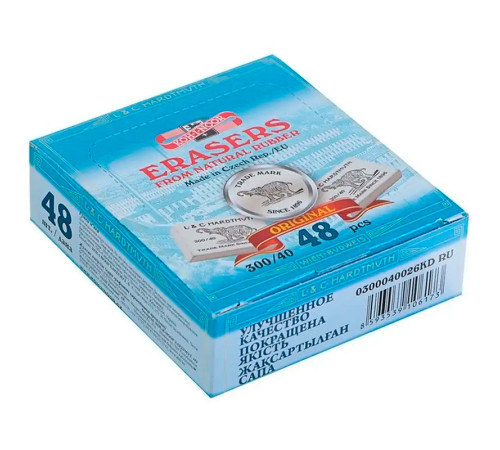 Ластик KOH-I-NOOR "Elephant 40" белый