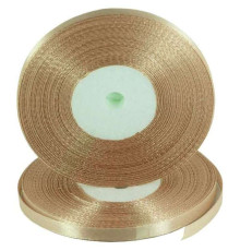 Лента атласная для подшивки документов бежевая, 33 м