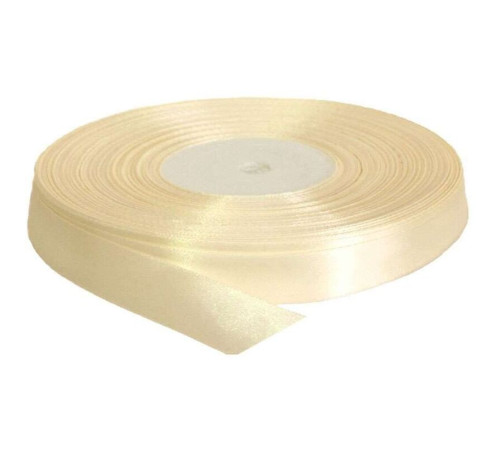 Лента атласная для подшивки документов кремовая, 33 м