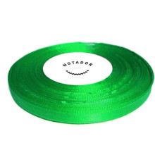 Лента атласная для подшивки документов зеленая, 33 м