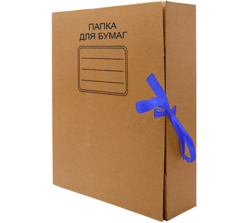 Лента обвязочная BRAUBERG, атласная, ширина 6 мм, 25 м, синяя