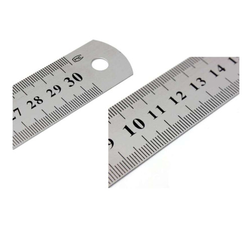 Линейка металлическая 30 см