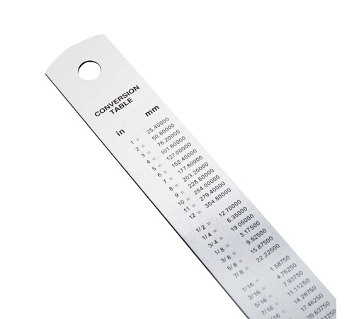 Линейка металлическая DELI, 30 см