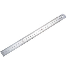 Линейка металлическая DELI, 30 см