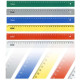 Линейка СТАММ 30 см, непрозрачная, 6 цветов ассорти