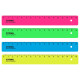 Линейка СТАММ "Neon" 16 см, ассорти