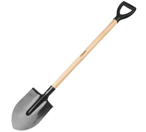 Лопата штыковая с деревянным черенком