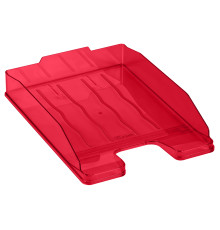 Лоток горизонтальный СТАММ "ЭКСПЕРТ" темно-красный "Вишня"