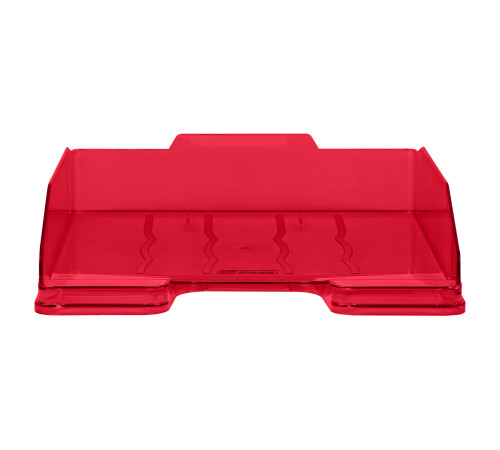 Лоток горизонтальный СТАММ "ЭКСПЕРТ" темно-красный "Вишня"