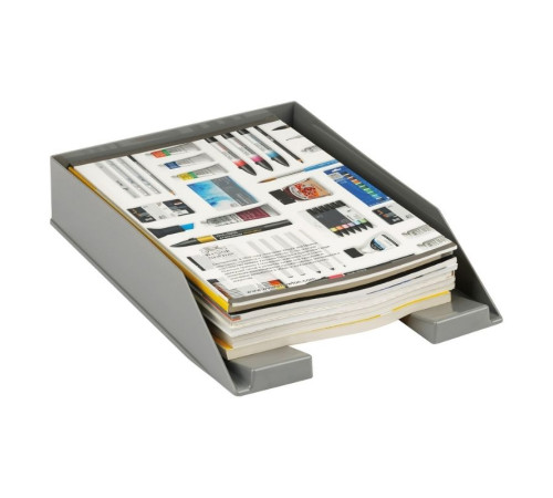 Лоток горизонтальный СТАММ "Фаворит" серый