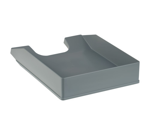 Лоток горизонтальный СТАММ "СТАНДАРТ" серый