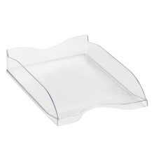 Лоток горизонтальный СТАММ "ТРОПИК" прозрачный