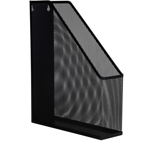 Лоток вертикальный DELI, металлический, черный