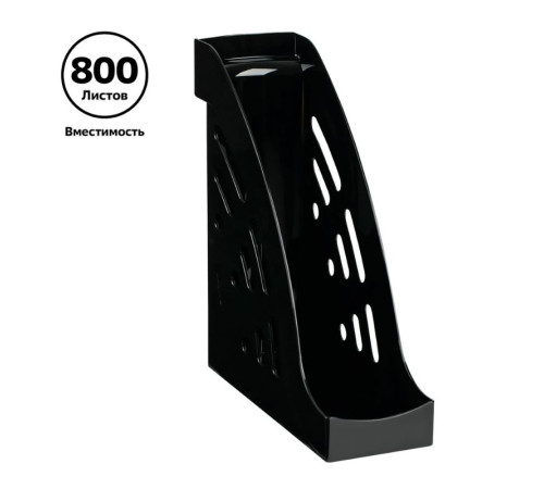 Лоток вертикальный СТАММ "ЭКСПЕРТ" черный