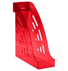 Лоток вертикальный СТАММ "ЭКСПЕРТ", тонированный, вишня