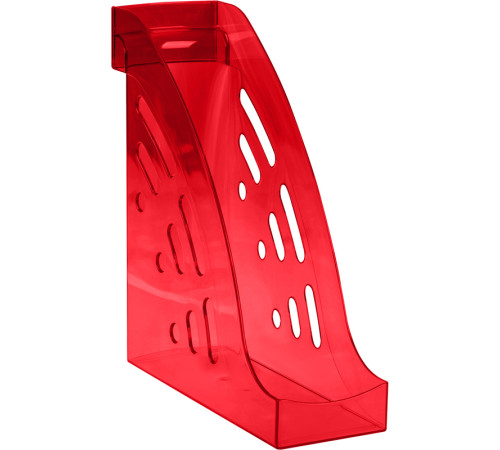 Лоток вертикальный СТАММ "ЭКСПЕРТ", тонированный, вишня