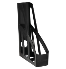 Лоток вертикальный СТАММ "ЛИДЕР", ширина 75 мм., черный