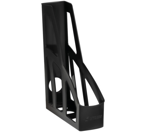 Лоток вертикальный СТАММ "ЛИДЕР", ширина 75 мм., черный