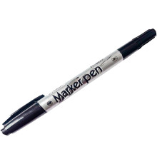 Маркер для CD/DVD "PM710" двухсторонний, 0,5 - 1,0 мм, черный