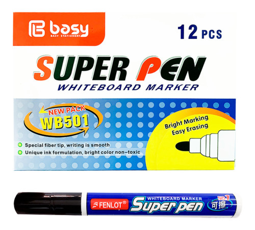 Маркер для доски BASY "WB501" черный