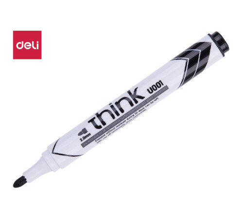 Маркер для доски DELI "EU00120" черный