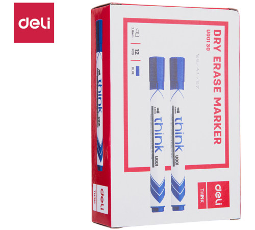 Маркер для доски DELI "EU00130" синий