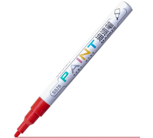 Маркер-краска DELI "Paint" 1.5-2 мм, красный