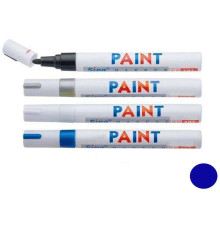Маркер-краска лаковый "PAINT", 1,5-3 мм, синий