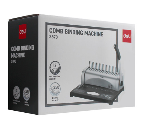 Машина для переплета Deli "3870"