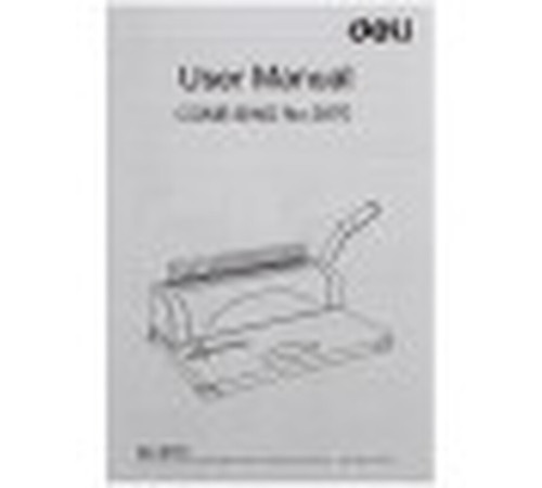 Машина для переплета Deli "3870"