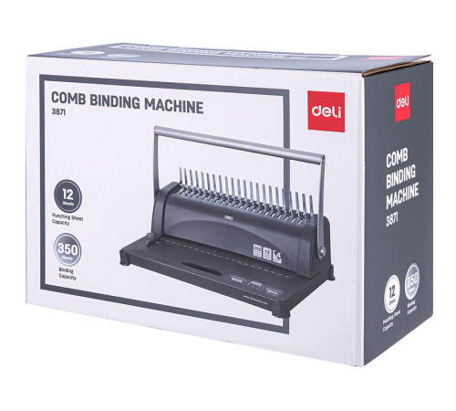 Машина для переплета Deli "3871"
