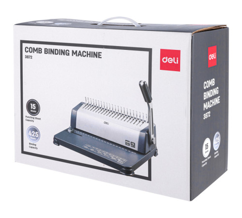 Машина для переплета Deli "3872"