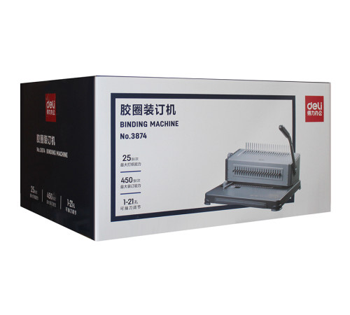 Машина для переплета Deli "3874"