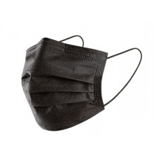 Маска одноразовая, черная