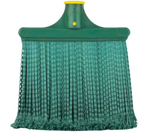 Метла для улицы Vega, малая, плоская распушенная, с деревянным черенком 120см