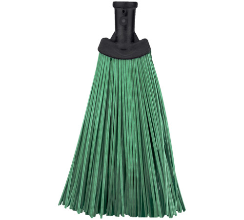 Метла для улицы Vega, веерная, с деревянным черенком 120см