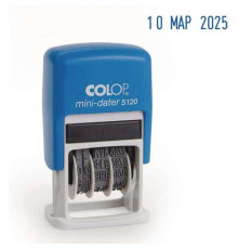 Мини-датер COLOP "S120"автоматический, 3,8 мм, месяц буквами